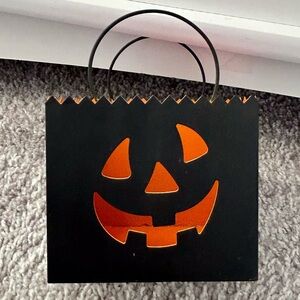 Y2K Halloween Jack-o-lantern Treat Bag Luminary